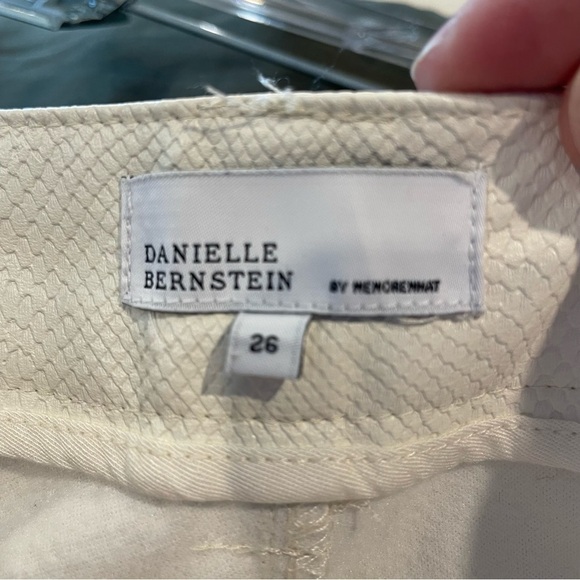 WEWOREWHAT Danielle Berstein Vegan Croc Ankle Flair Pants - Picture 7 of 7